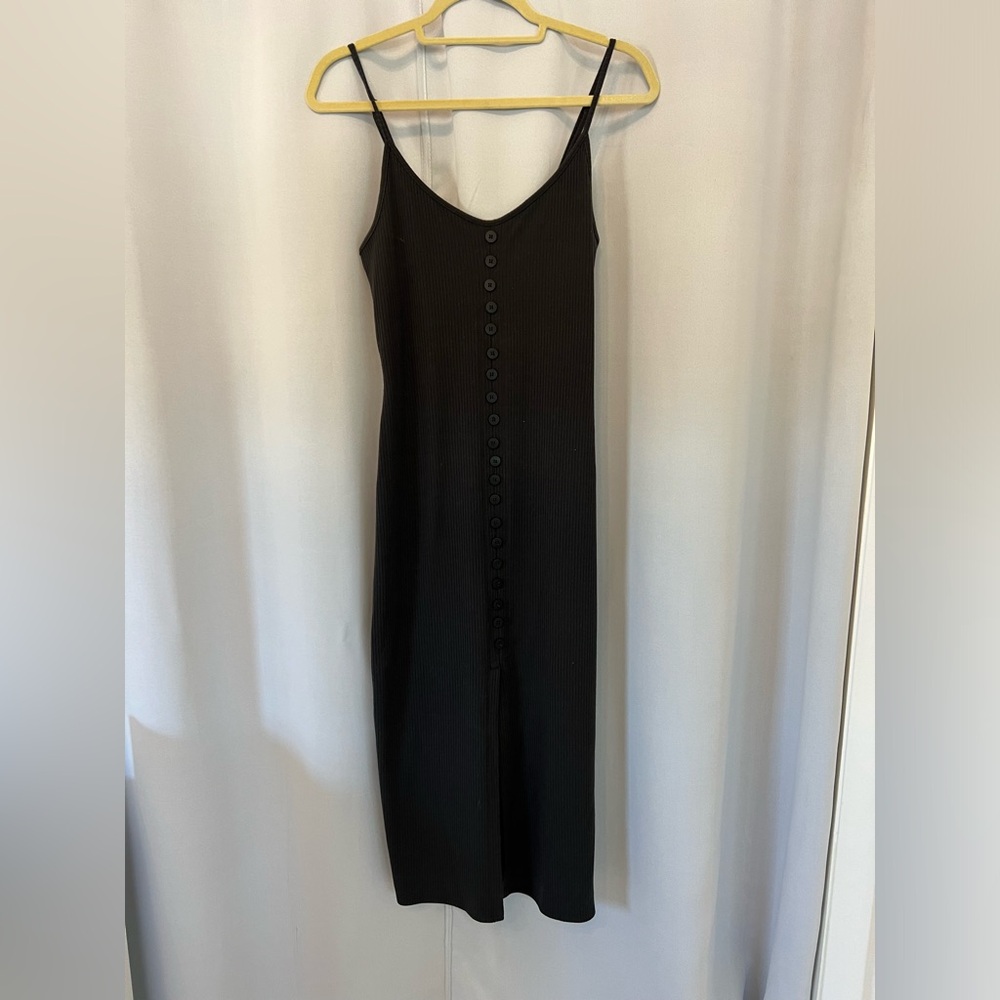 Midi button up dress